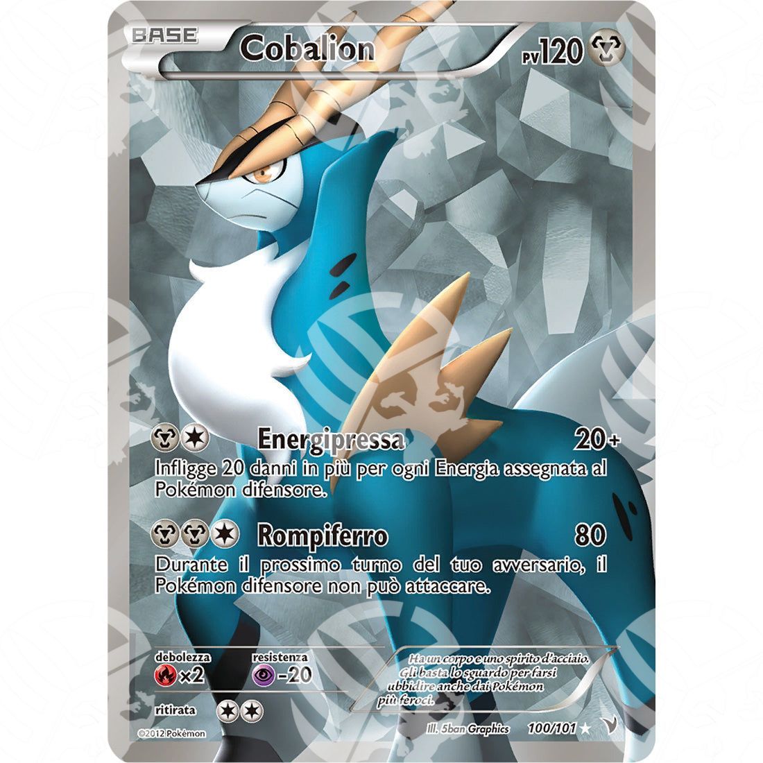 Vittorie Regali - Cobalion - Ultra Rare 100/101 - Warcard - Vittorie Regali - Cobalion - Ultra Rare 100/101 i prezzi più bassi sul mercato, solo da www.warcardshop.com! Carte singole, box, buste e mazzi.