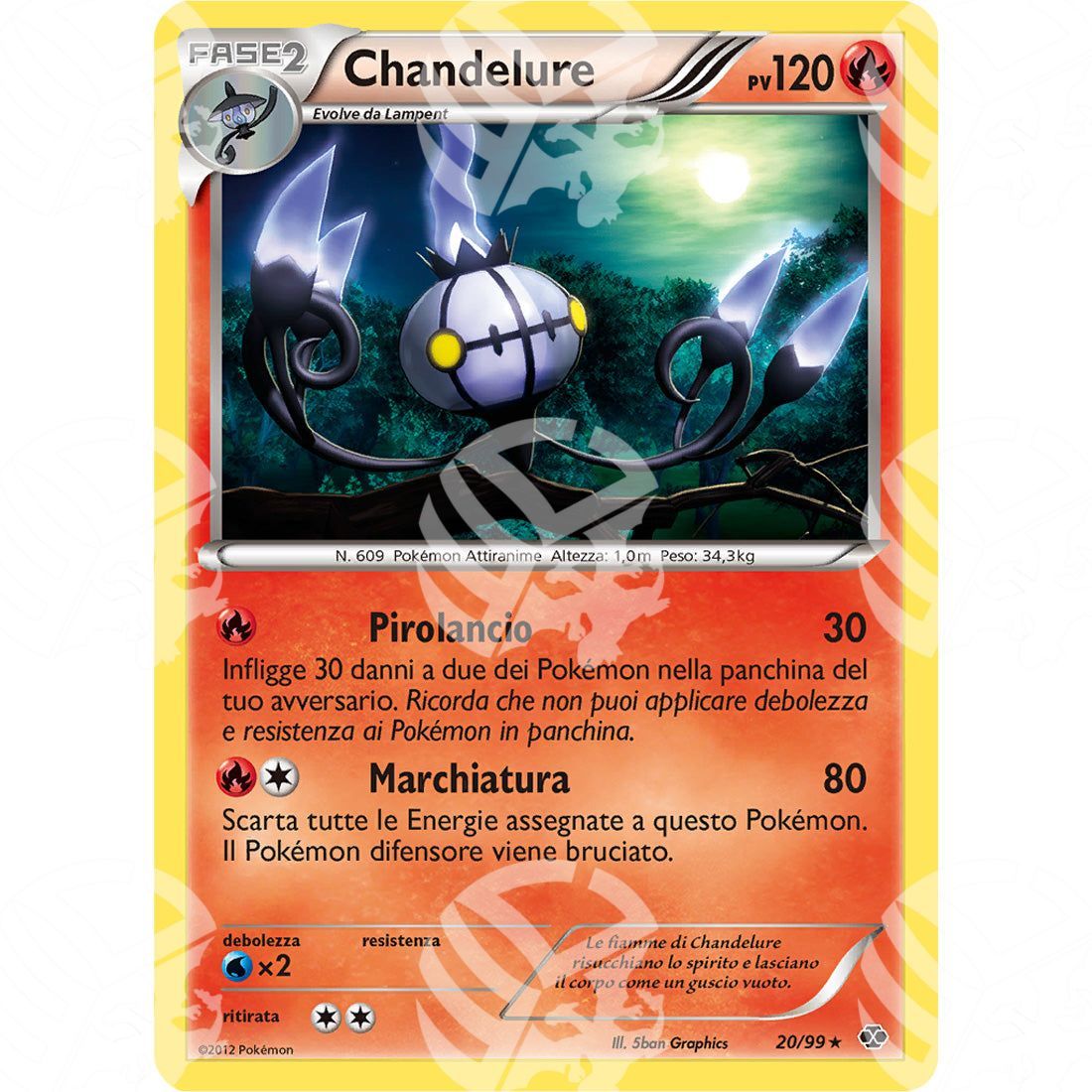 Destini Futuri - Chandelure - Holo Rare 20/99 - Warcard - Destini Futuri - Chandelure - Holo Rare 20/99 i prezzi più bassi sul mercato, solo da www.warcardshop.com! Carte singole, box, buste e mazzi.