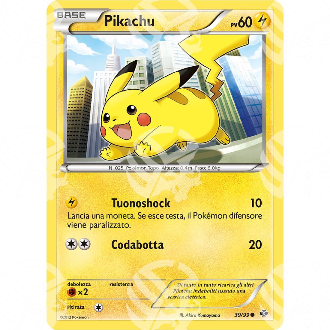 Destini Futuri - Pikachu - 39/99 - Warcard - Destini Futuri - Pikachu - 39/99 i prezzi più bassi sul mercato, solo da www.warcardshop.com! Carte singole, box, buste e mazzi.