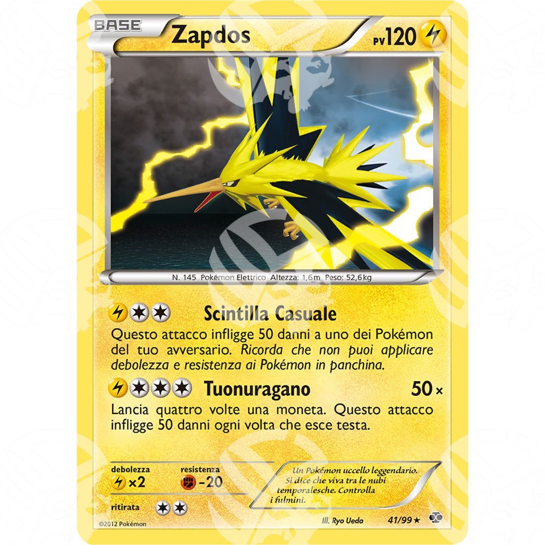 Destini Futuri - Zapdos - Holo Rare 41/99 - Warcard - Destini Futuri - Zapdos - Holo Rare 41/99 i prezzi più bassi sul mercato, solo da www.warcardshop.com! Carte singole, box, buste e mazzi.