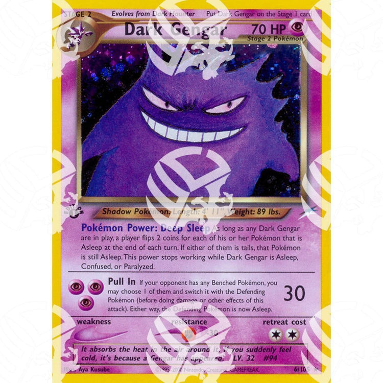 Neo Destiny - Dark Gengar - Holo Rare 6/105 - Warcard - Neo Destiny - Dark Gengar - Holo Rare 6/105 i prezzi più bassi sul mercato, solo da www.warcardshop.com! Carte singole, box, buste e mazzi.