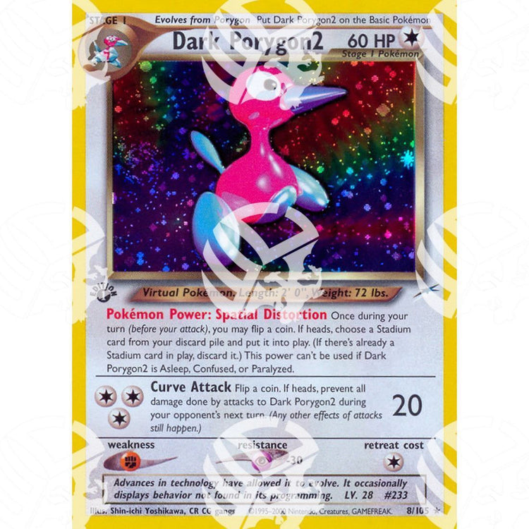 Neo Destiny - Dark Porygon2 - Holo Rare 8/105 - Warcard - Neo Destiny - Dark Porygon2 - Holo Rare 8/105 i prezzi più bassi sul mercato, solo da www.warcardshop.com! Carte singole, box, buste e mazzi.