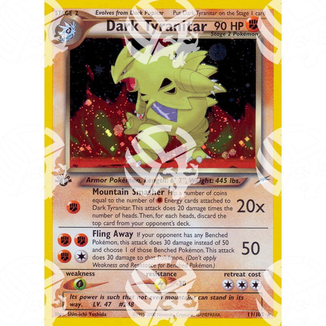 Neo Destiny - Dark Tyranitar - Holo Rare 11/105 - Warcard - Neo Destiny - Dark Typhlosion - Holo Rare 10/105 i prezzi più bassi sul mercato, solo da www.warcardshop.com! Carte singole, box, buste e mazzi.