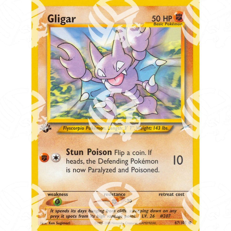 Neo Destiny - Gligar - 67/105 - Warcard - Neo Destiny - Gligar - 67/105 i prezzi più bassi sul mercato, solo da www.warcardshop.com! Carte singole, box, buste e mazzi.