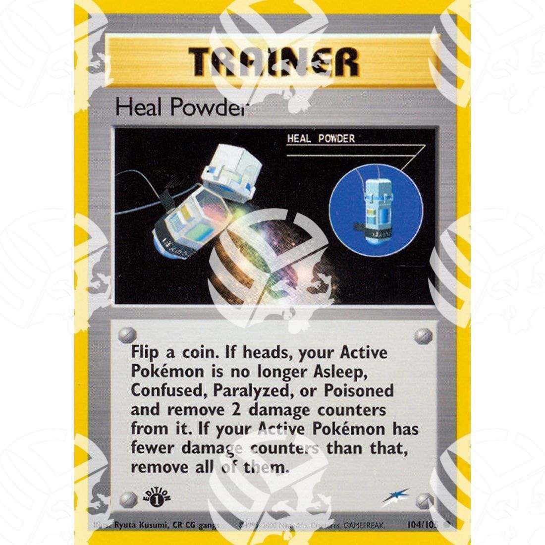 Neo Destiny - Heal Powder - 104/105 - Warcard - Neo Destiny - Heal Powder - 104/105 i prezzi più bassi sul mercato, solo da www.warcardshop.com! Carte singole, box, buste e mazzi.