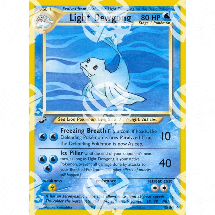 Neo Destiny - Light Dewgong - 45/105 - Warcard - Neo Destiny - Light Dewgong - 45/105 i prezzi più bassi sul mercato, solo da www.warcardshop.com! Carte singole, box, buste e mazzi.