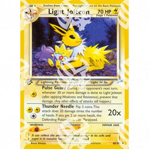 Neo Destiny - Light Jolteon - 48/105 - Warcard - Neo Destiny - Light Jolteon - 48/105 i prezzi più bassi sul mercato, solo da www.warcardshop.com! Carte singole, box, buste e mazzi.