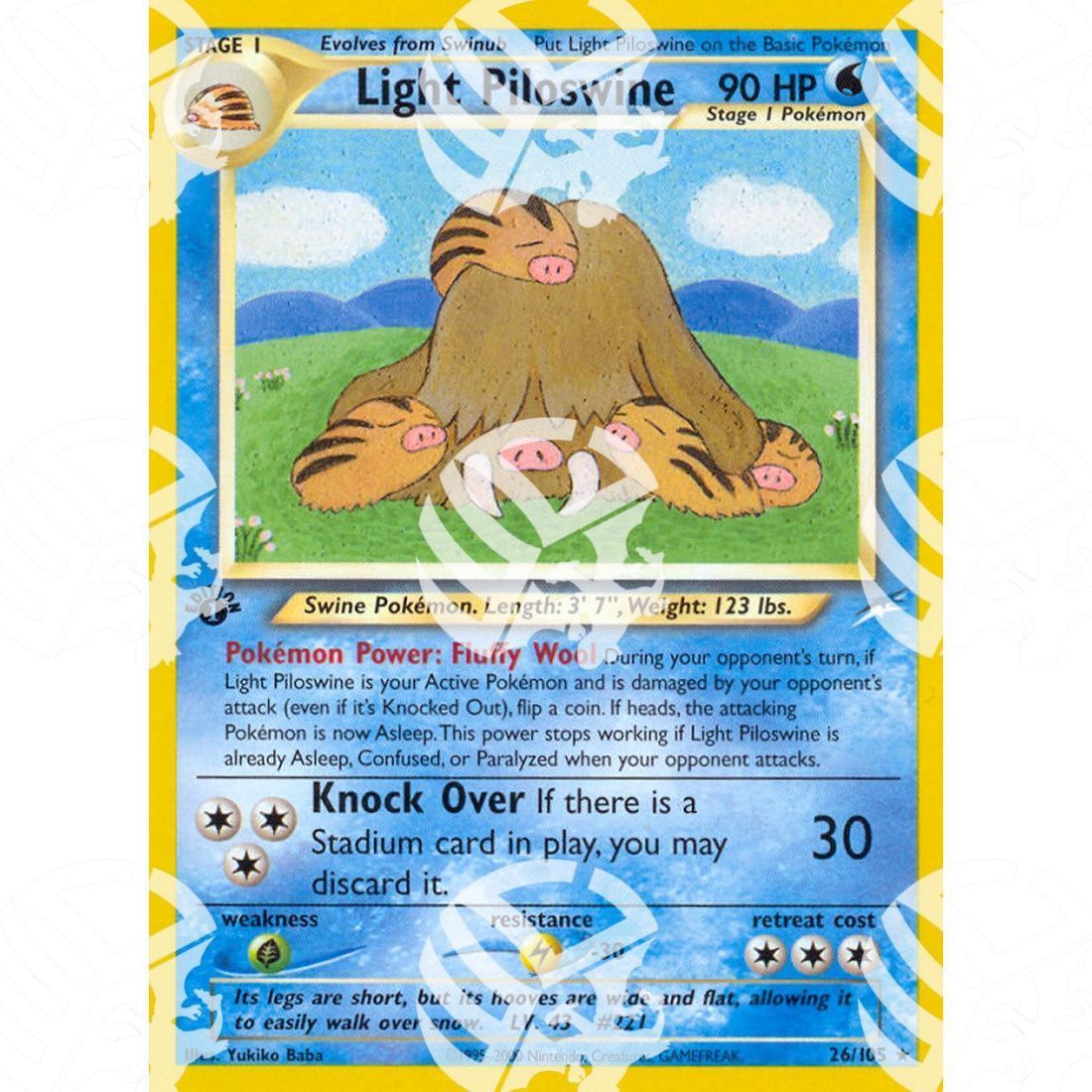 Neo Destiny - Light Piloswine - 26/105 - Warcard - Neo Destiny - Light Piloswine - 26/105 i prezzi più bassi sul mercato, solo da www.warcardshop.com! Carte singole, box, buste e mazzi.