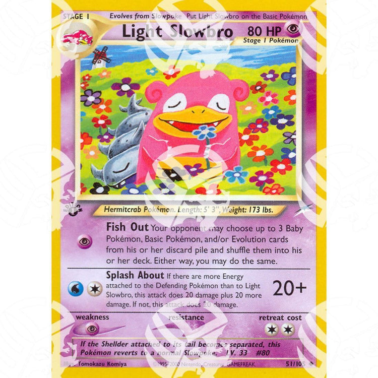 Neo Destiny - Light Slowbro - 51/105 - Warcard - Neo Destiny - Light Slowbro - 51/105 i prezzi più bassi sul mercato, solo da www.warcardshop.com! Carte singole, box, buste e mazzi.