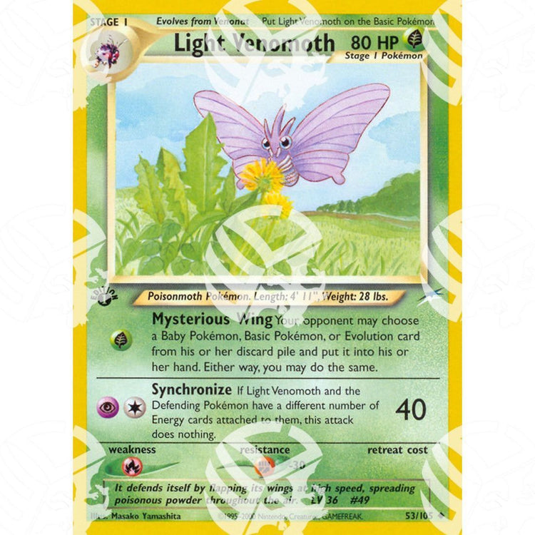 Neo Destiny - Light Venomoth - 53/105 - Warcard - Neo Destiny - Light Venomoth - 53/105 i prezzi più bassi sul mercato, solo da www.warcardshop.com! Carte singole, box, buste e mazzi.