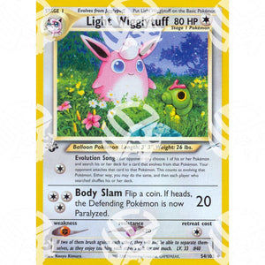 Neo Destiny - Light Wigglytuff - 54/105 - Warcard - Neo Destiny - Light Wigglytuff - 54/105 i prezzi più bassi sul mercato, solo da www.warcardshop.com! Carte singole, box, buste e mazzi.