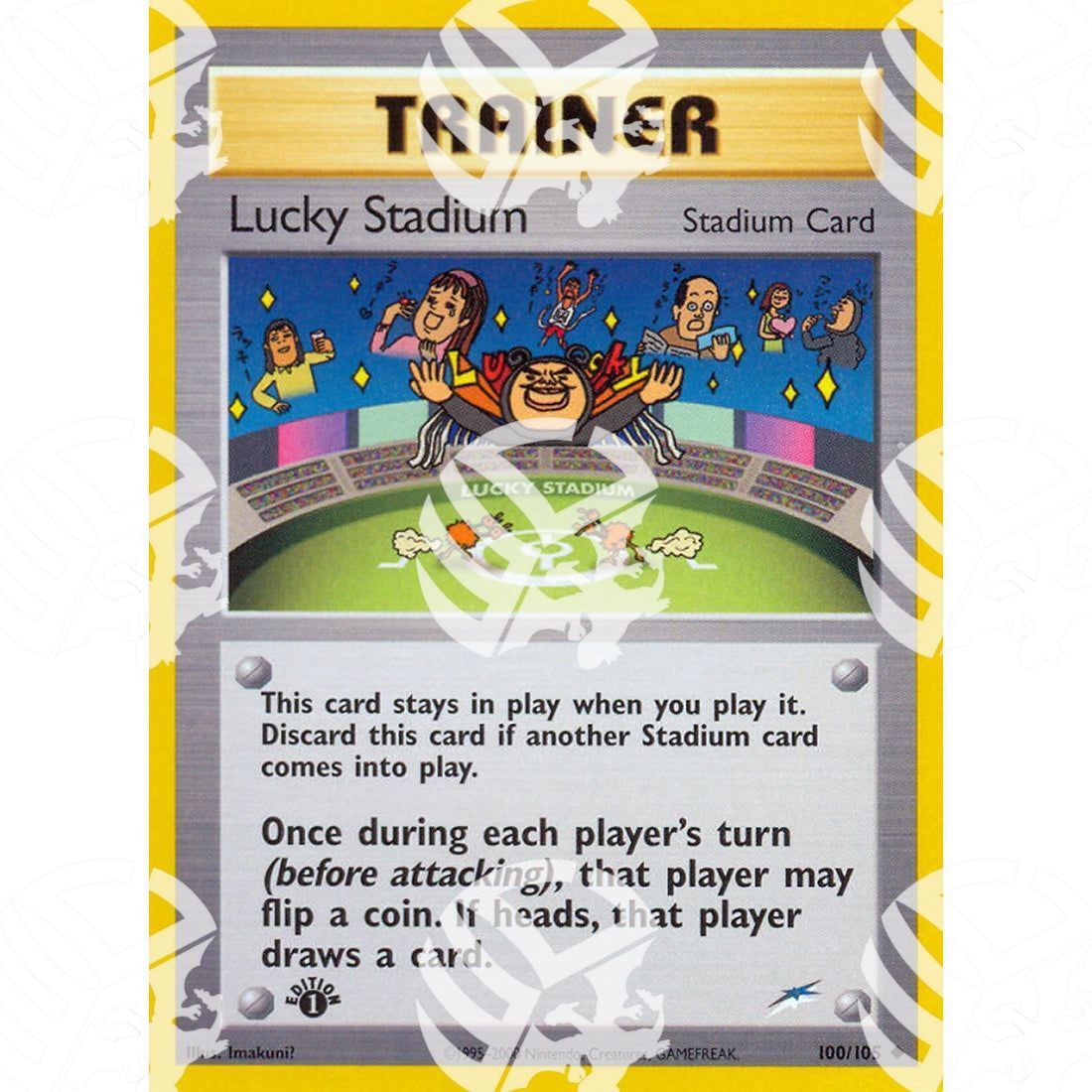 Neo Destiny - Lucky Stadium - 100/105 - Warcard - Neo Destiny - Lucky Stadium - 100/105 i prezzi più bassi sul mercato, solo da www.warcardshop.com! Carte singole, box, buste e mazzi.