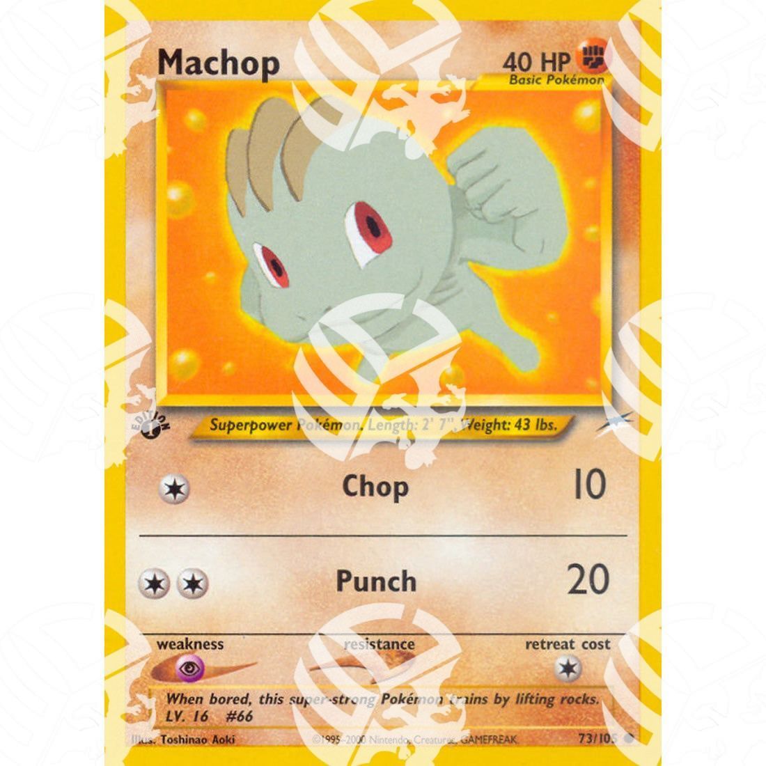 Neo Destiny - Machop - 73/105 - Warcard - Neo Destiny - Machop - 73/105 i prezzi più bassi sul mercato, solo da www.warcardshop.com! Carte singole, box, buste e mazzi.