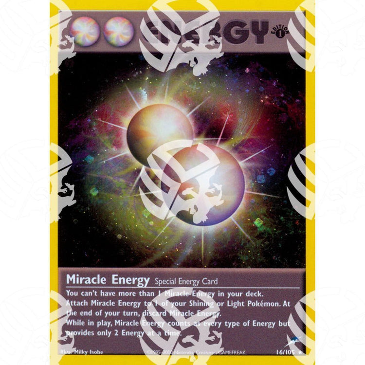 Neo Destiny - Miracle Energy - Holo Rare 16/105 - Warcard - Neo Destiny - Miracle Energy - Holo Rare 16/105 i prezzi più bassi sul mercato, solo da www.warcardshop.com! Carte singole, box, buste e mazzi.