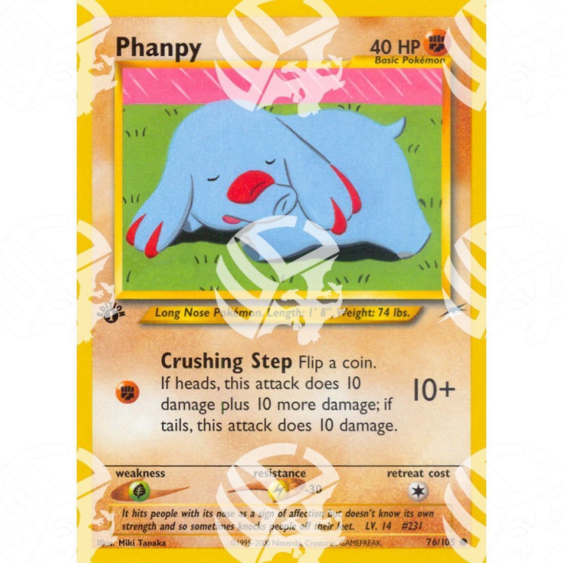 Neo Destiny - Phanpy - 76/105 - Warcard - Neo Destiny - Phanpy - 76/105 i prezzi più bassi sul mercato, solo da www.warcardshop.com! Carte singole, box, buste e mazzi.