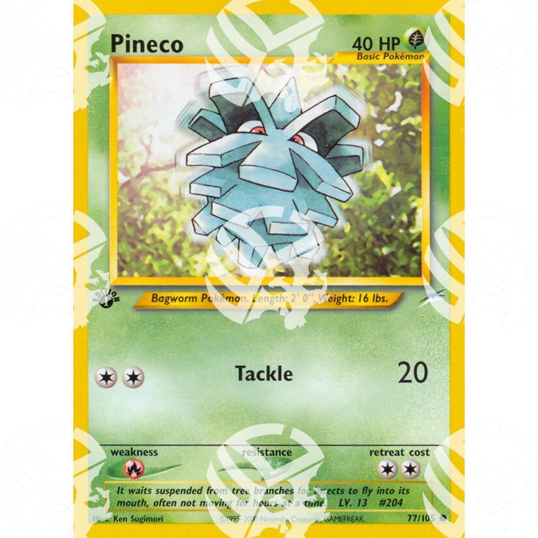 Neo Destiny - Pineco - 77/105 - Warcard - Neo Destiny - Pineco - 77/105 i prezzi più bassi sul mercato, solo da www.warcardshop.com! Carte singole, box, buste e mazzi.