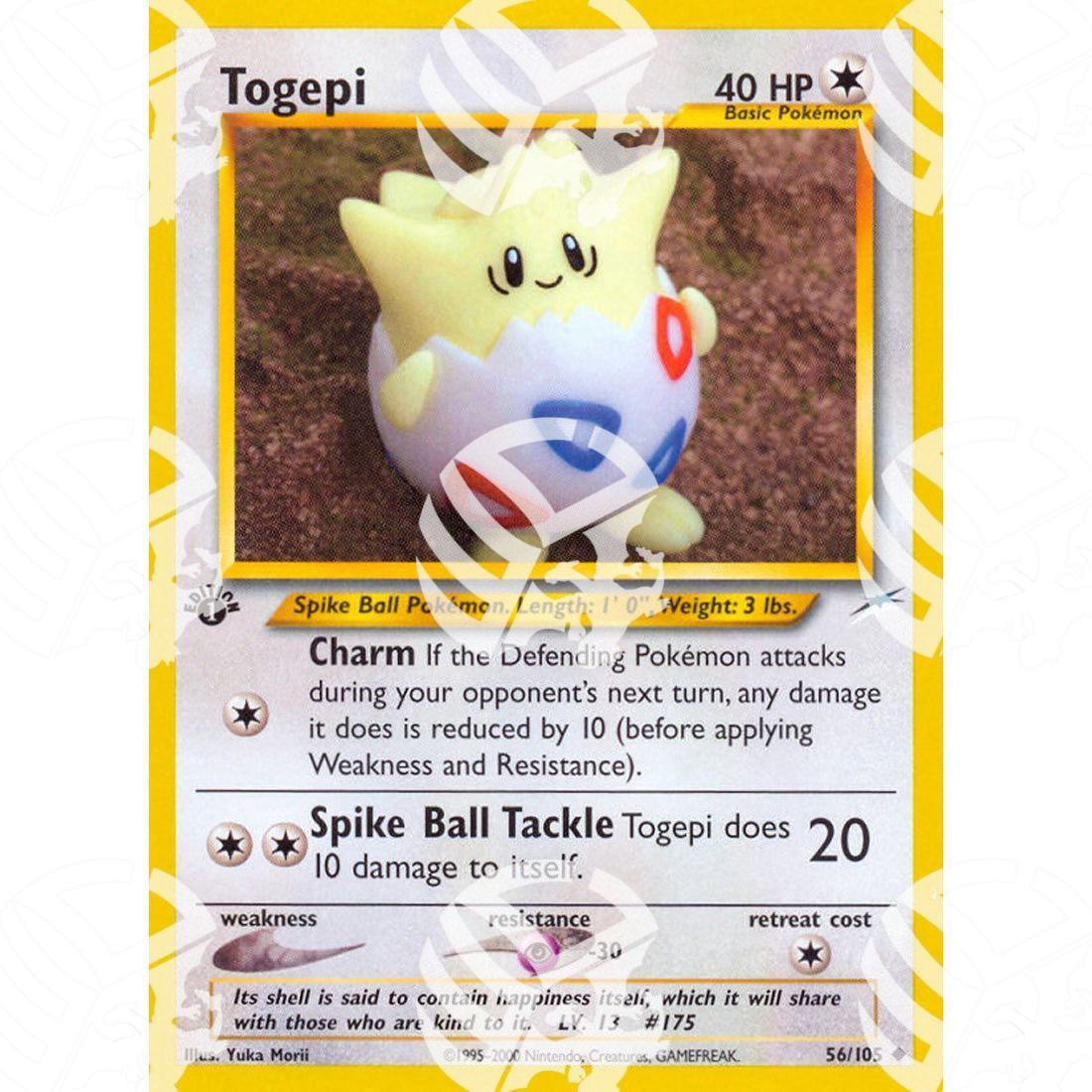 Neo Destiny - Togepi - 56/105 - Warcard - Neo Destiny - Togepi - 56/105 i prezzi più bassi sul mercato, solo da www.warcardshop.com! Carte singole, box, buste e mazzi.