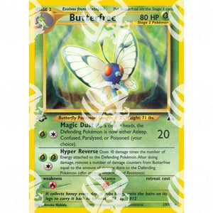 Neo Discovery - Butterfree - 19/75 - Warcard - Neo Discovery - Butterfree - 19/75 i prezzi più bassi sul mercato, solo da www.warcardshop.com! Carte singole, box, buste e mazzi.