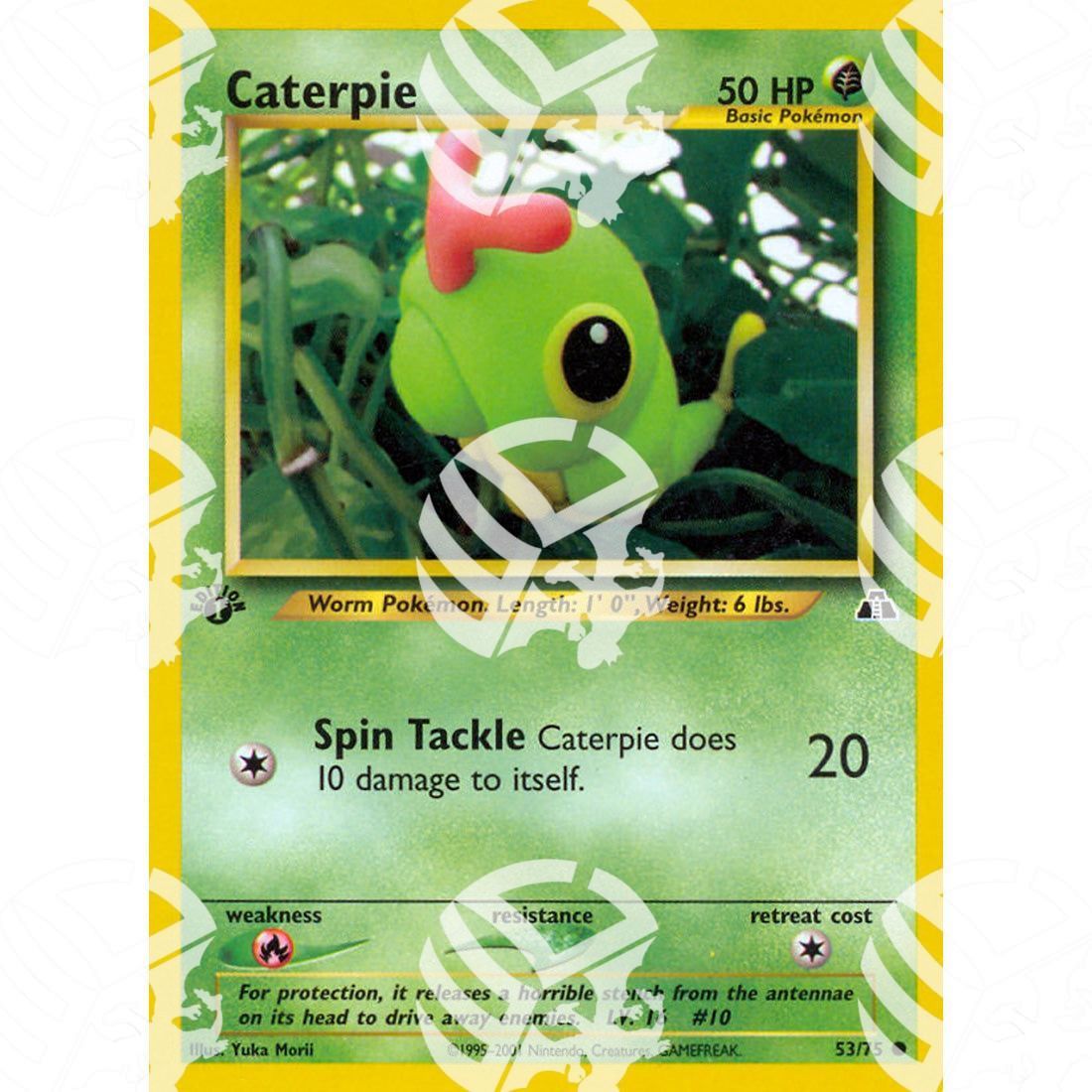 Neo Discovery - Caterpie - 53/75 - Warcard - Neo Discovery - Caterpie - 53/75 i prezzi più bassi sul mercato, solo da www.warcardshop.com! Carte singole, box, buste e mazzi.