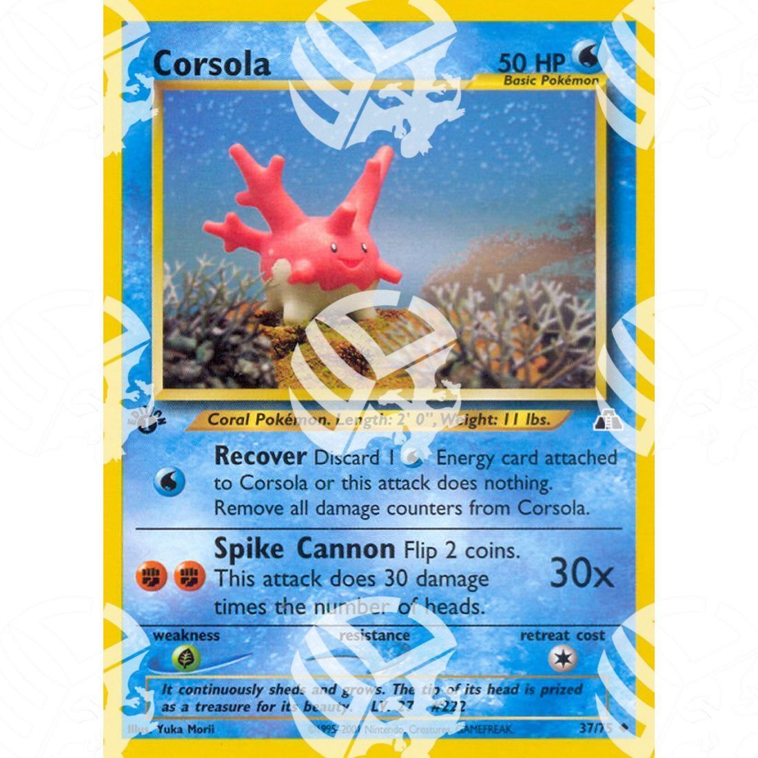 Neo Discovery - Corsola - 37/75 - Warcard - Neo Discovery - Corsola - 37/75 i prezzi più bassi sul mercato, solo da www.warcardshop.com! Carte singole, box, buste e mazzi.