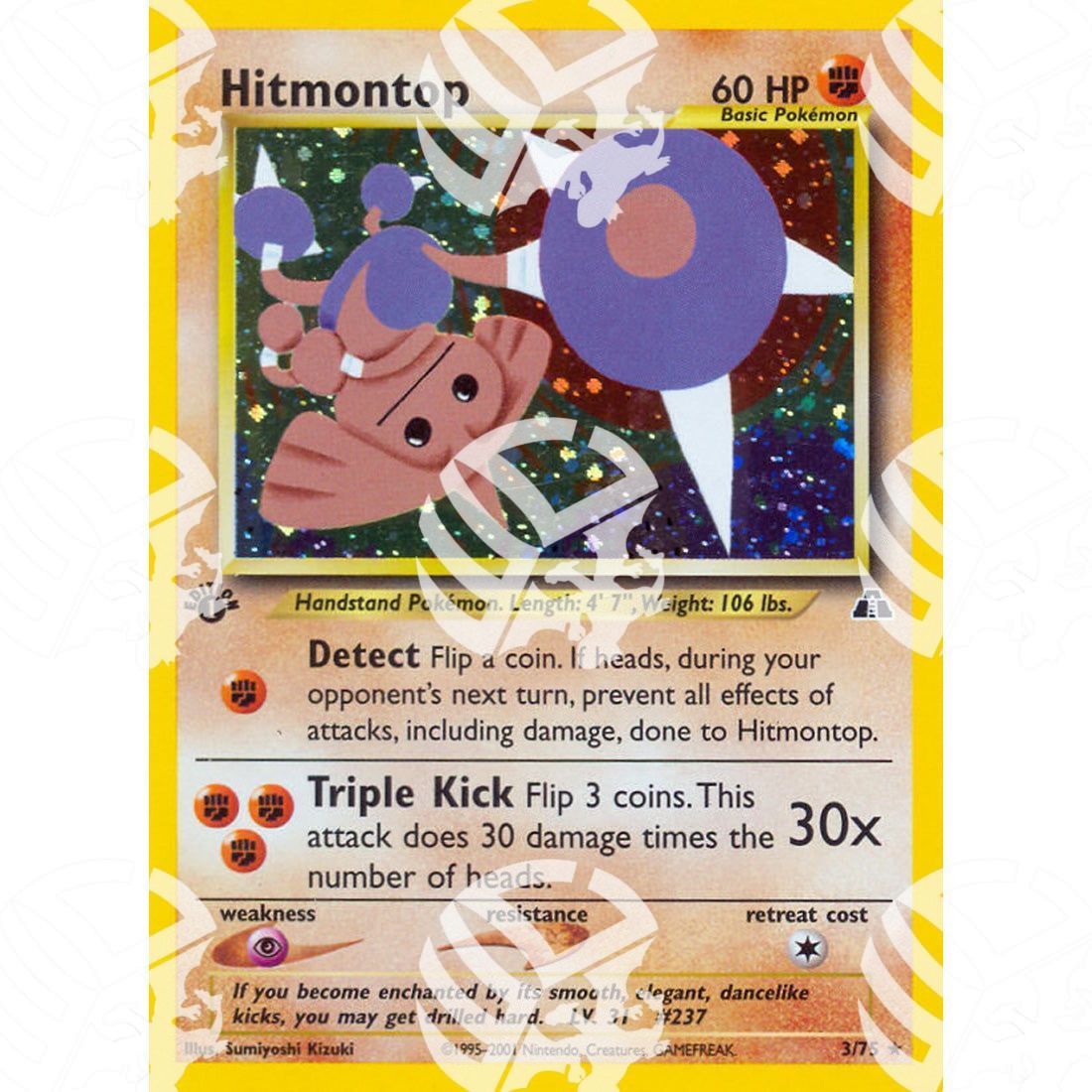 Neo Discovery - Hitmontop - Holo Rare 3/75 - Warcard - Neo Discovery - Hitmontop - Holo Rare 3/75 i prezzi più bassi sul mercato, solo da www.warcardshop.com! Carte singole, box, buste e mazzi.