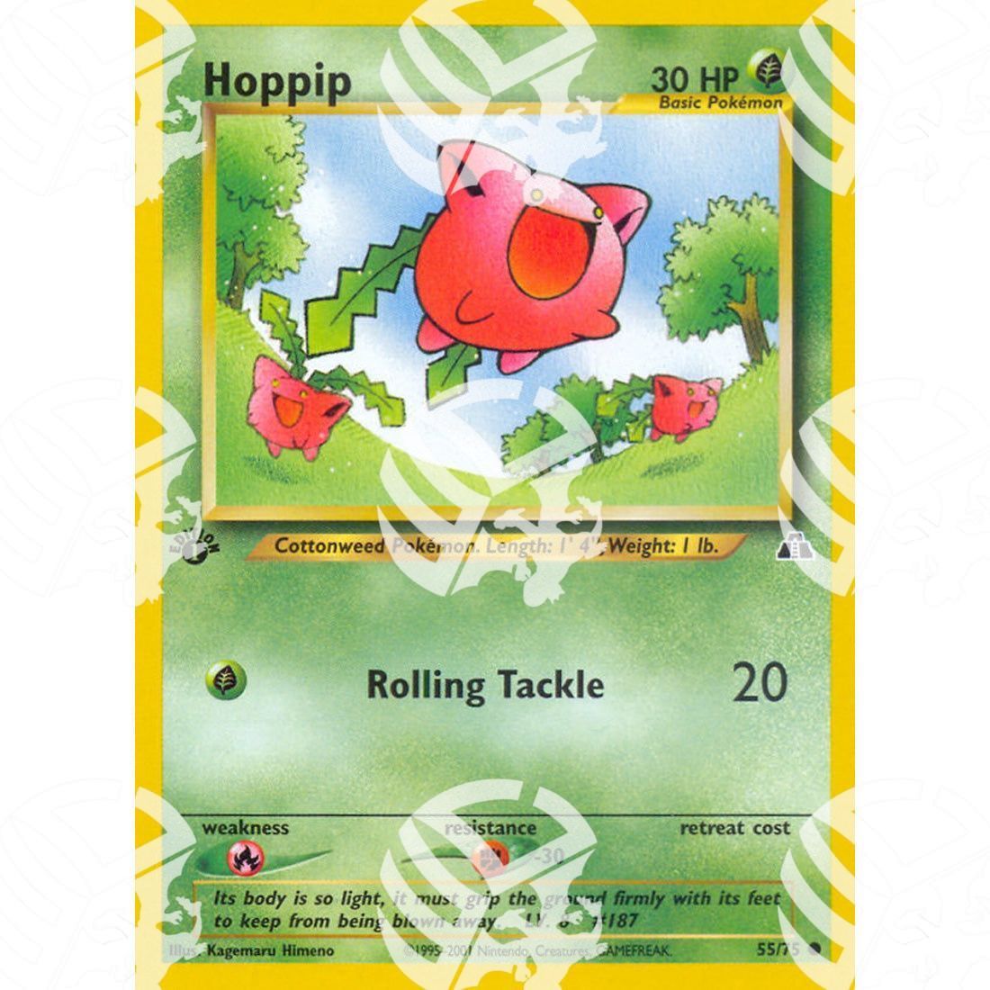 Neo Discovery - Hoppip - 55/75 - Warcard - Neo Discovery - Hoppip - 55/75 i prezzi più bassi sul mercato, solo da www.warcardshop.com! Carte singole, box, buste e mazzi.