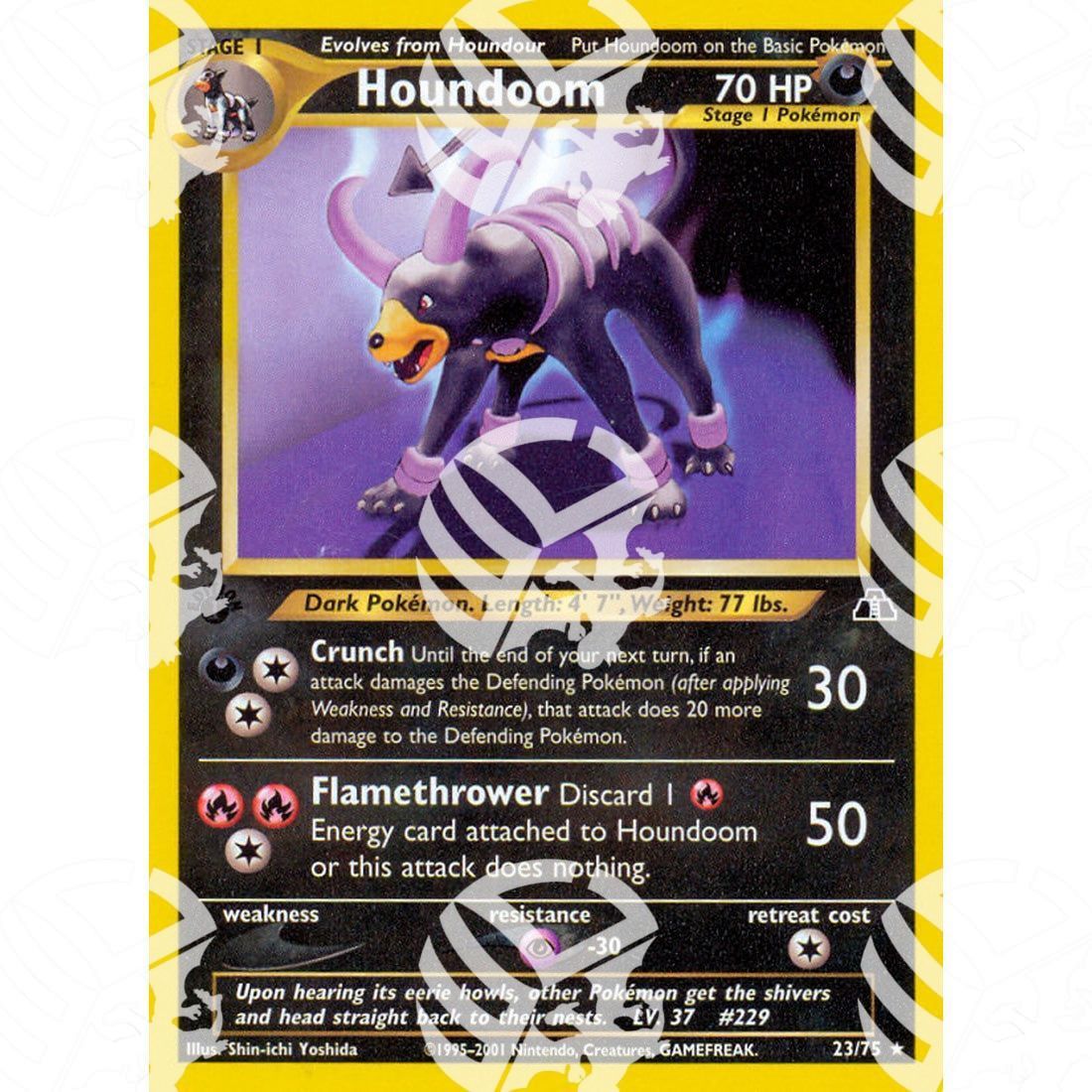 Neo Discovery - Houndoom - 23/75 - Warcard - Neo Discovery - Houndoom - 23/75 i prezzi più bassi sul mercato, solo da www.warcardshop.com! Carte singole, box, buste e mazzi.