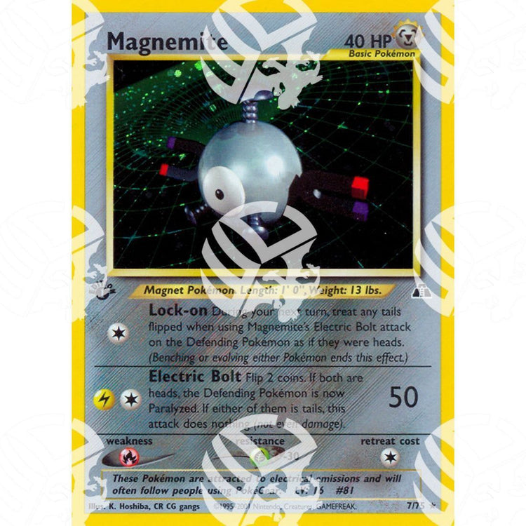 Neo Discovery - Magnemite - Holo Rare 7/75 - Warcard - Neo Discovery - Magnemite - Holo Rare 7/75 i prezzi più bassi sul mercato, solo da www.warcardshop.com! Carte singole, box, buste e mazzi.