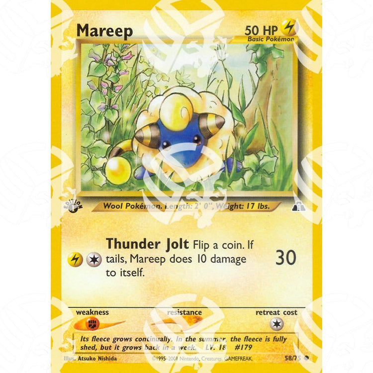 Neo Discovery - Mareep - 58/75 - Warcard - Neo Discovery - Mareep - 58/75 i prezzi più bassi sul mercato, solo da www.warcardshop.com! Carte singole, box, buste e mazzi.