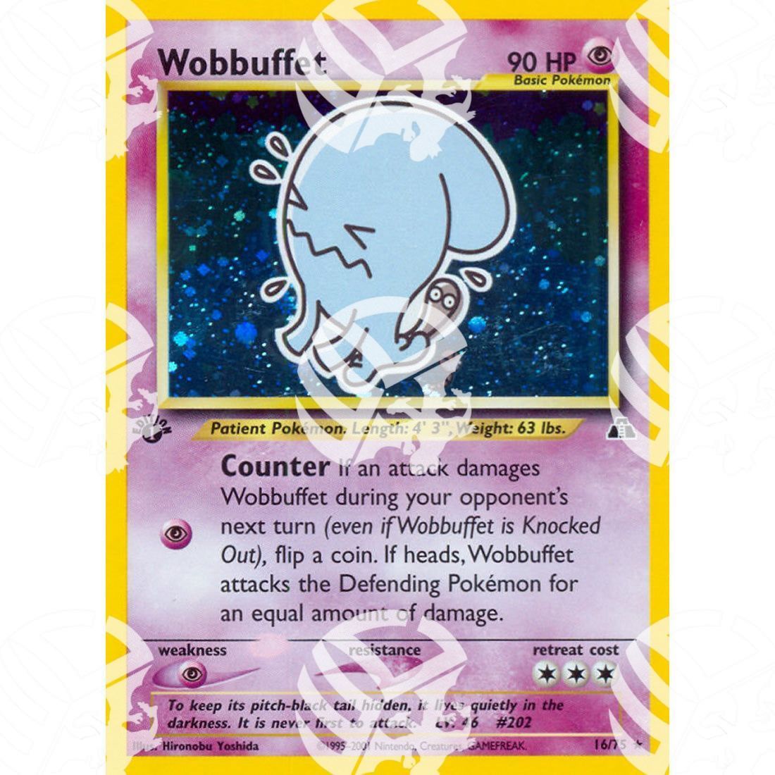 Neo Discovery - Wobbuffet - Holo Rare 16/75 - Warcard - Neo Discovery - Wobbuffet - Holo Rare 16/75 i prezzi più bassi sul mercato, solo da www.warcardshop.com! Carte singole, box, buste e mazzi.