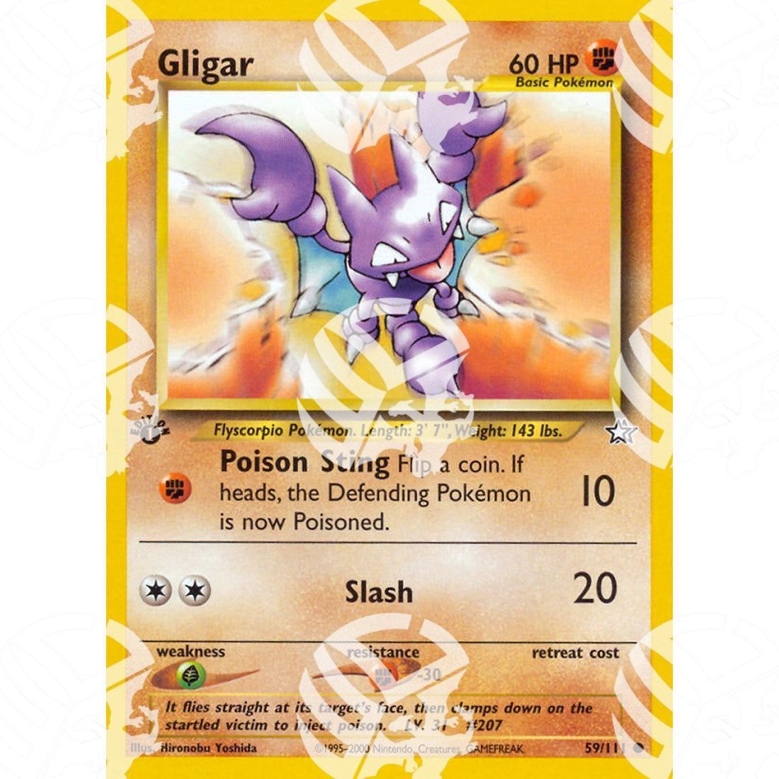 Neo Genesis - Gligar - 59/111 - Warcard - Neo Genesis - Gligar - 59/111 i prezzi più bassi sul mercato, solo da www.warcardshop.com! Carte singole, box, buste e mazzi.