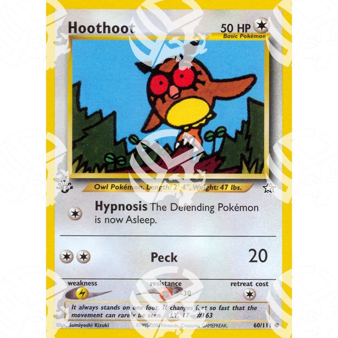 Neo Genesis - Hoothoot - 60/111 - Warcard - Neo Genesis - Hoothoot - 60/111 i prezzi più bassi sul mercato, solo da www.warcardshop.com! Carte singole, box, buste e mazzi.