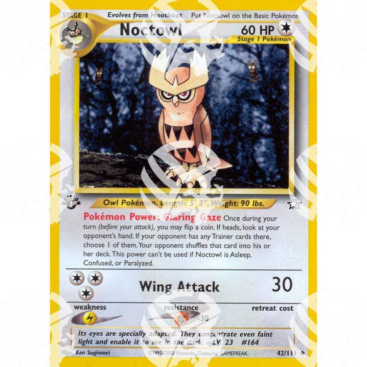 Neo Genesis - Noctowl - 42/111 - Warcard - Neo Genesis - Noctowl - 42/111 i prezzi più bassi sul mercato, solo da www.warcardshop.com! Carte singole, box, buste e mazzi.