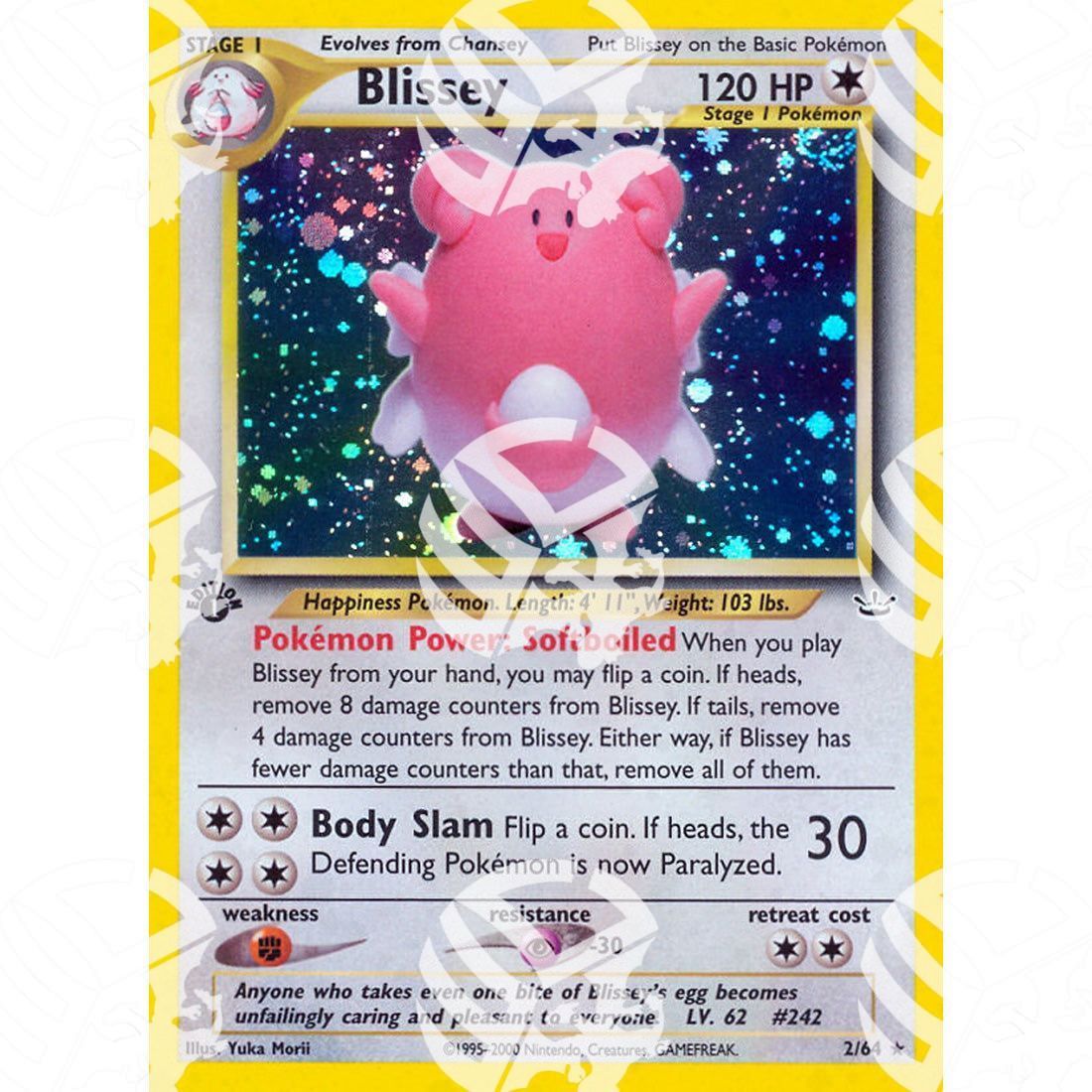 Neo Revelation - Blissey - Holo Rare 2/64 - Warcard - Neo Revelation - Blissey - Holo Rare 2/64 i prezzi più bassi sul mercato, solo da www.warcardshop.com! Carte singole, box, buste e mazzi.