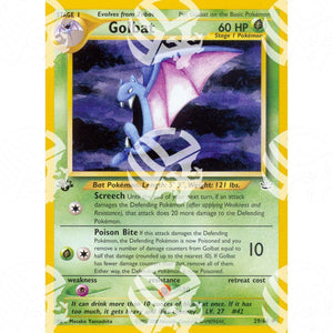 Neo Revelation - Golbat - 29/64 - Warcard - Neo Revelation - Golbat - 29/64 i prezzi più bassi sul mercato, solo da www.warcardshop.com! Carte singole, box, buste e mazzi.