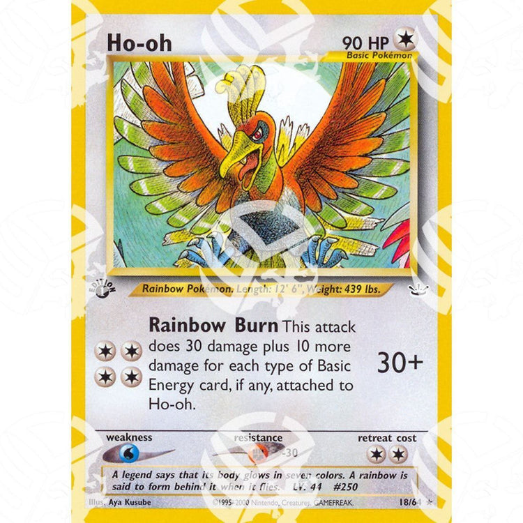 Neo Revelation - Ho-Oh - 18/64 - Warcard - Neo Revelation - Ho-Oh - 18/64 i prezzi più bassi sul mercato, solo da www.warcardshop.com! Carte singole, box, buste e mazzi.