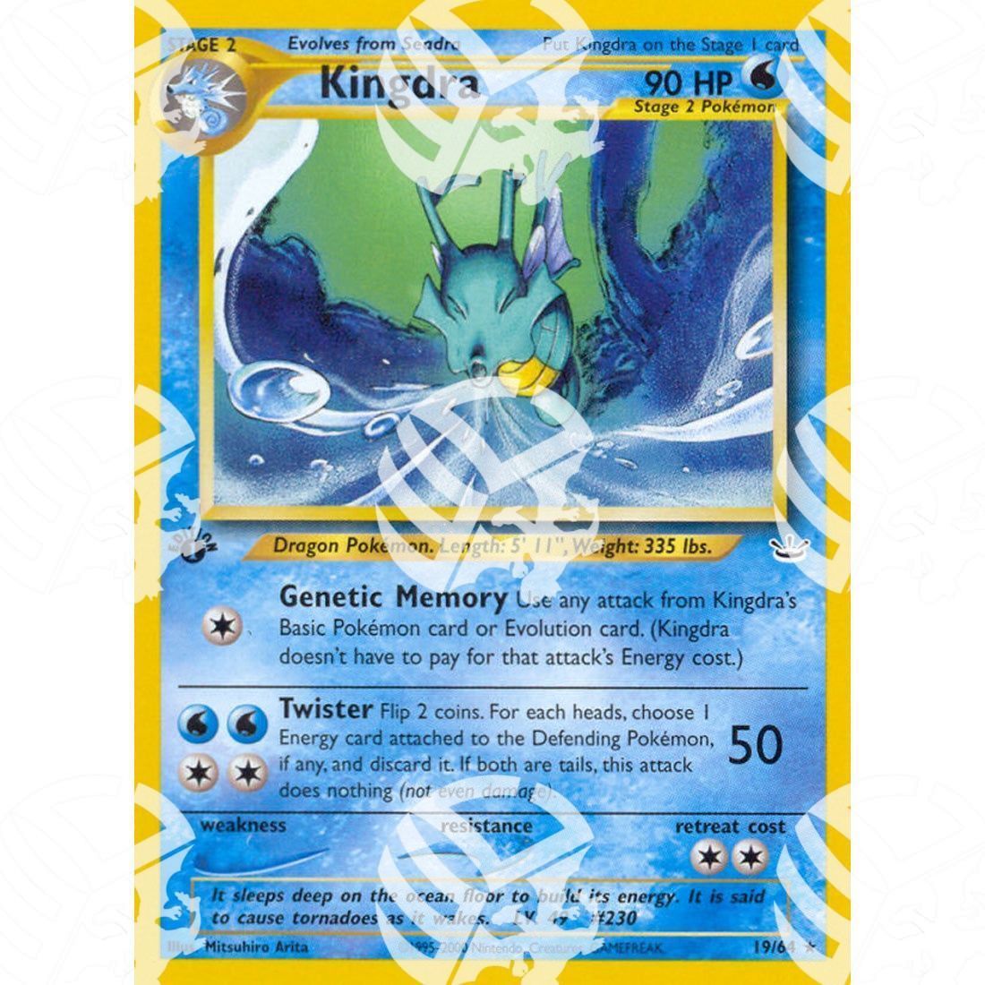 Neo Revelation - Kingdra - 19/64 - Warcard - Neo Revelation - Kingdra - 19/64 i prezzi più bassi sul mercato, solo da www.warcardshop.com! Carte singole, box, buste e mazzi.