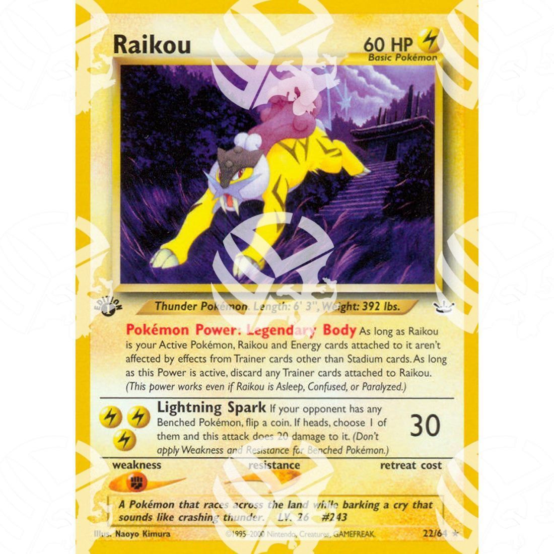 Neo Revelation - Raikou - 22/64 - Warcard - Neo Revelation - Raikou - 22/64 i prezzi più bassi sul mercato, solo da www.warcardshop.com! Carte singole, box, buste e mazzi.