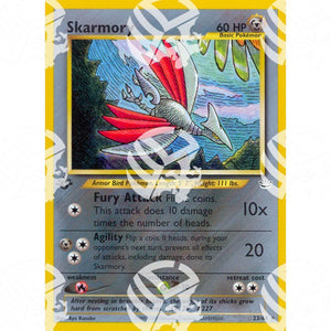 Neo Revelation - Skarmory - 23/64 - Warcard - Neo Revelation - Skarmory - 23/64 i prezzi più bassi sul mercato, solo da www.warcardshop.com! Carte singole, box, buste e mazzi.