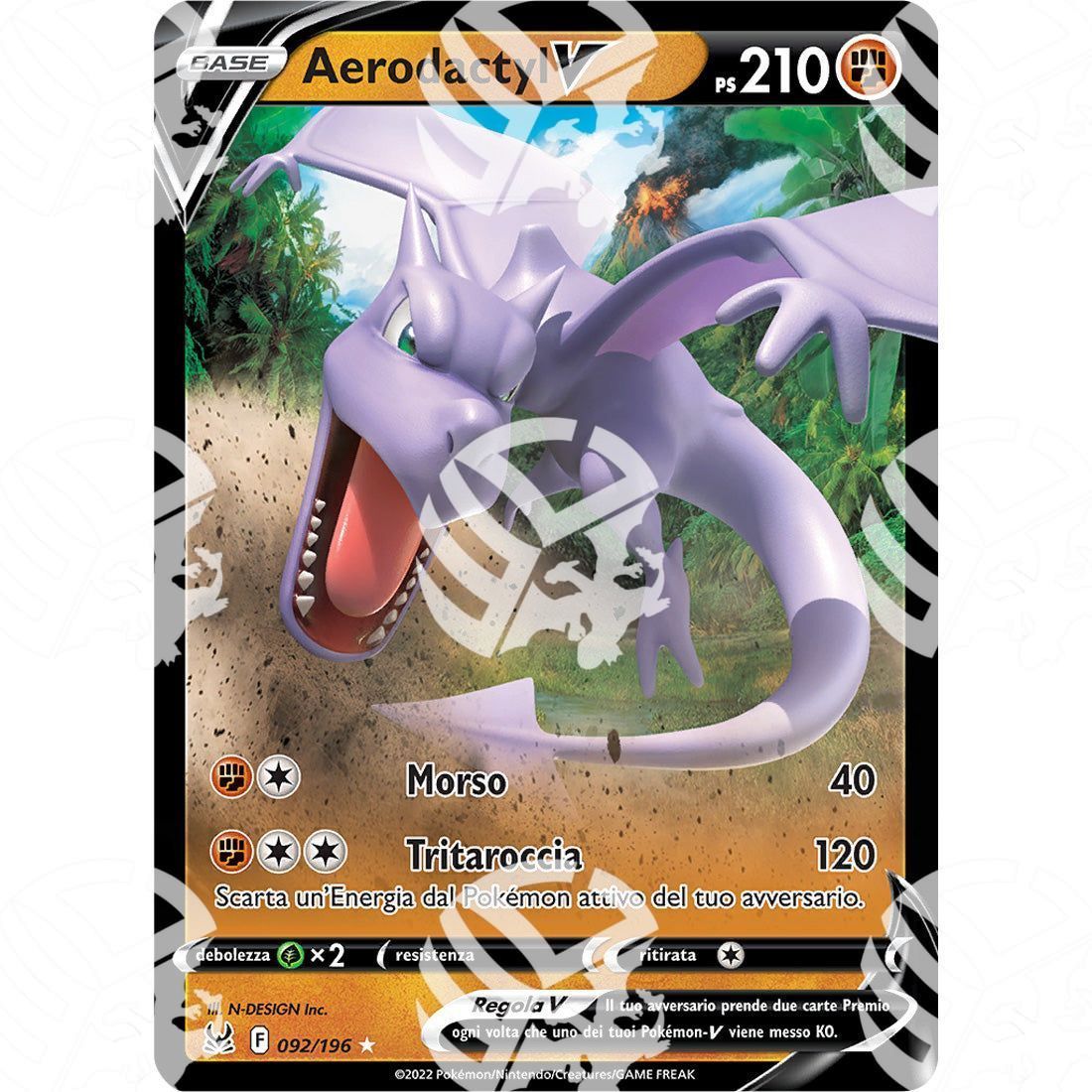 Origine Perduta - Aerodactyl V - Ultra Rare 092/196 - Warcard - Origine Perduta - Aerodactyl V - Ultra Rare 092/196 i prezzi più bassi sul mercato, solo da www.warcardshop.com! Carte singole, box, buste e mazzi.