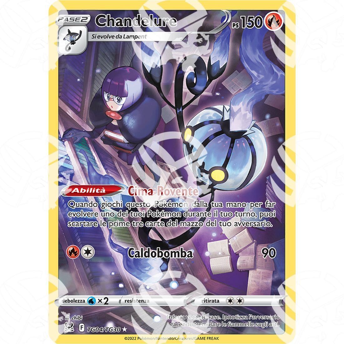 Origine Perduta - Chandelure - Ultra Rare TG04/TG30 - Warcard - Origine Perduta - Chandelure - Ultra Rare TG04/TG30 i prezzi più bassi sul mercato, solo da www.warcardshop.com! Carte singole, box, buste e mazzi.