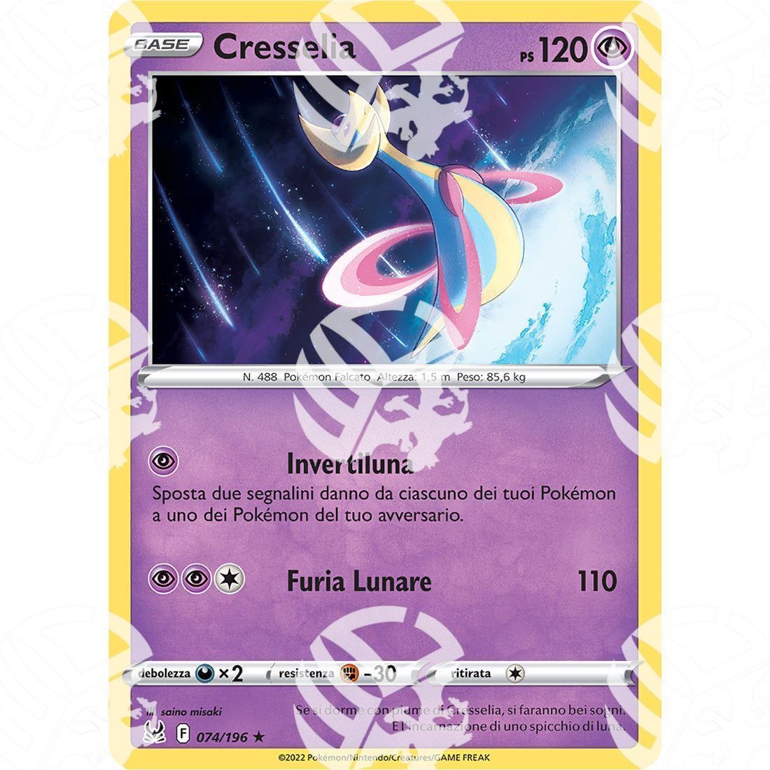 Origine Perduta - Cresselia - Holo Rare 074/196 - Warcard - Origine Perduta - Cresselia - Holo Rare 074/196 i prezzi più bassi sul mercato, solo da www.warcardshop.com! Carte singole, box, buste e mazzi.