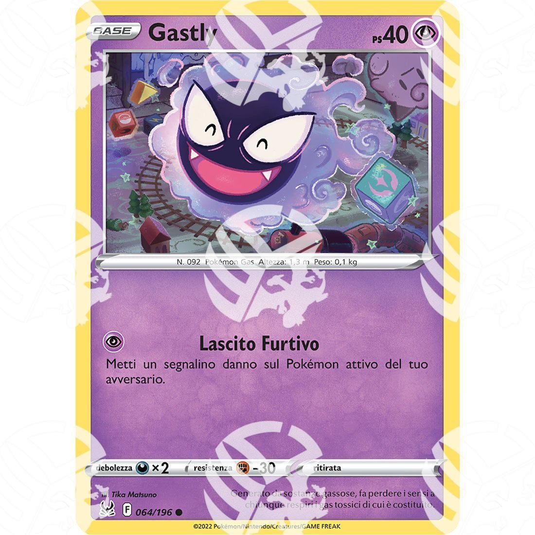 Origine Perduta - Gastly - 064/196 - Warcard - Origine Perduta - Gastly - 064/196 i prezzi più bassi sul mercato, solo da www.warcardshop.com! Carte singole, box, buste e mazzi.