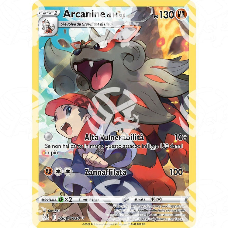 Origine Perduta - Hisuian Arcanine - Ultra Rare TG08/TG30 - Warcard - Origine Perduta - Hisuian Arcanine - Ultra Rare TG08/TG30 i prezzi più bassi sul mercato, solo da www.warcardshop.com! Carte singole, box, buste e mazzi.