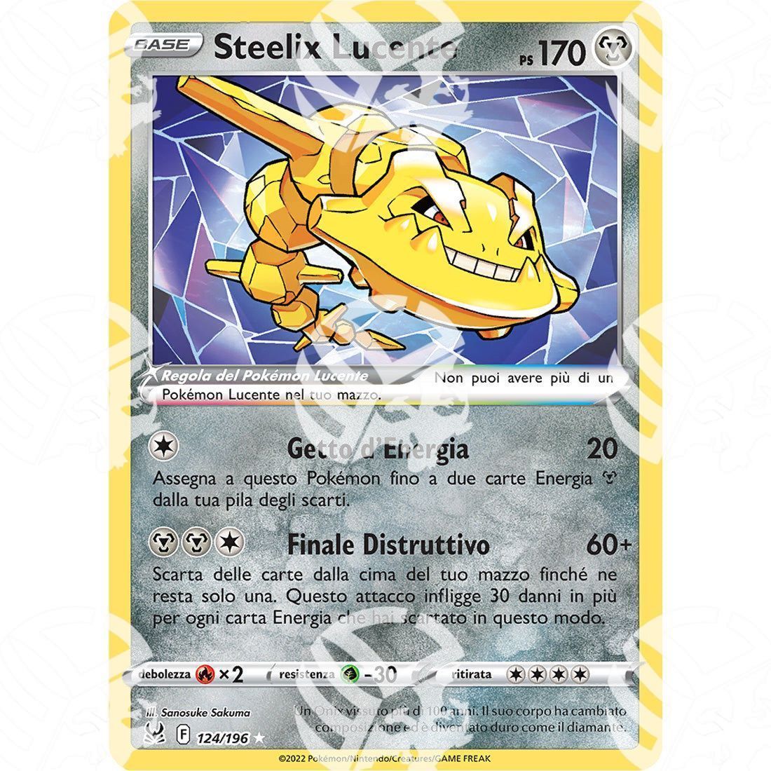 Origine Perduta - Radiant Steelix - Ultra Rare 124/196 - Warcard - Origine Perduta - Radiant Steelix - Ultra Rare 124/196 i prezzi più bassi sul mercato, solo da www.warcardshop.com! Carte singole, box, buste e mazzi.