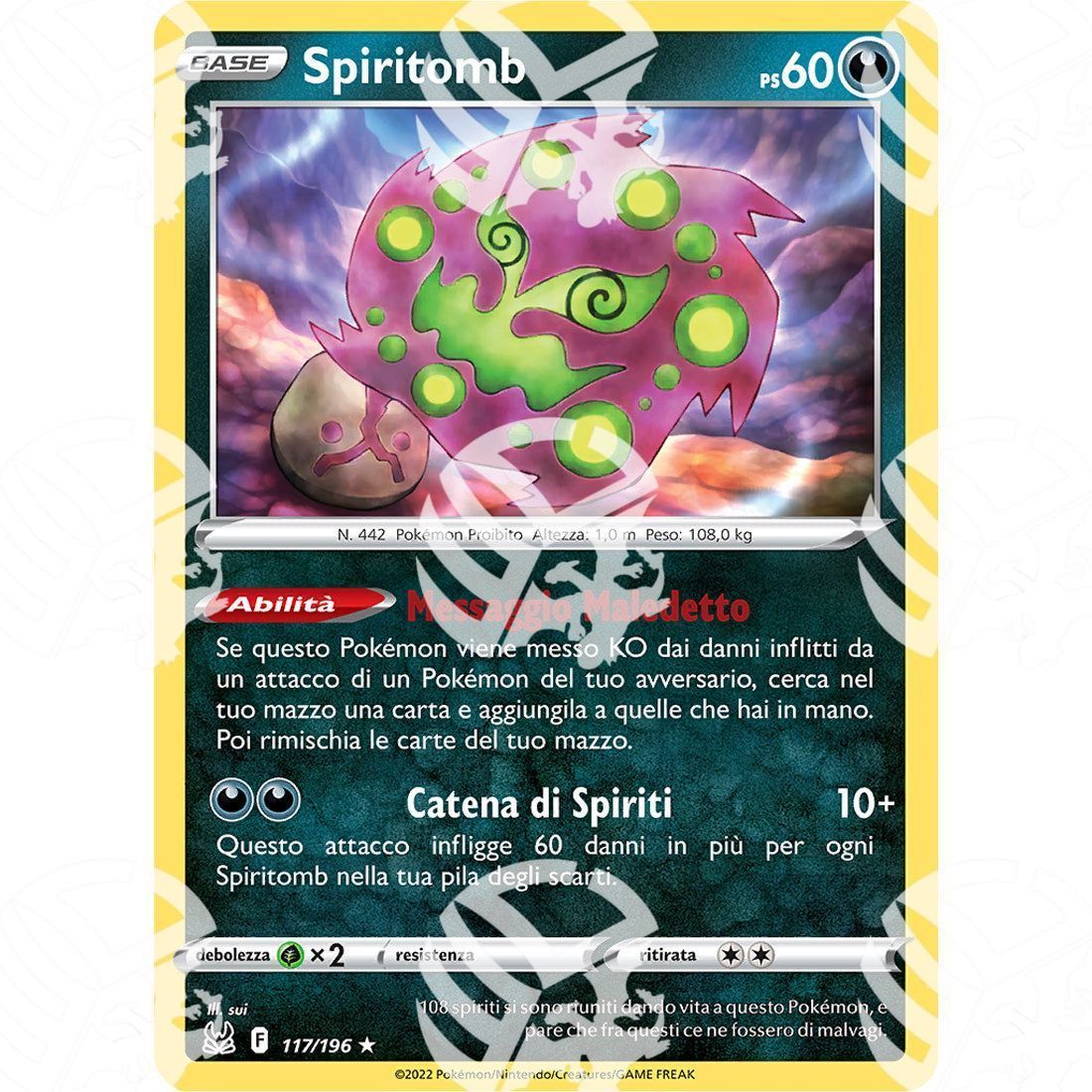 Origine Perduta - Spiritomb - 117/196 - Warcard - Origine Perduta - Spiritomb - 117/196 i prezzi più bassi sul mercato, solo da www.warcardshop.com! Carte singole, box, buste e mazzi.