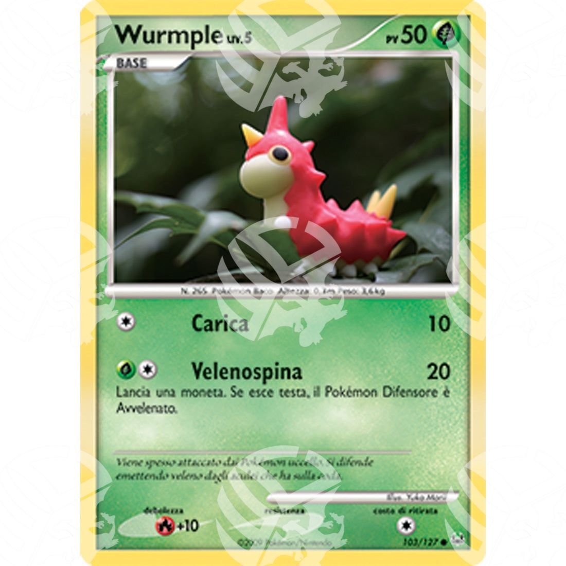 Platino - Wurmple Lv. 5 - 103/127 - Warcard - Platino - Wurmple Lv. 5 - 103/127 i prezzi più bassi sul mercato, solo da www.warcardshop.com! Carte singole, box, buste e mazzi.