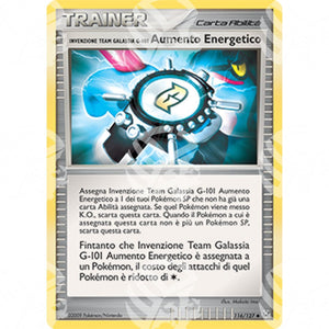 Platino - Team Galactic's Invention G-101 Energy Gain - 116/127 - Warcard - Platino - Team Galactic's Invention G-101 Energy Gain - 116/127 i prezzi più bassi sul mercato, solo da www.warcardshop.com! Carte singole, box, buste e mazzi.