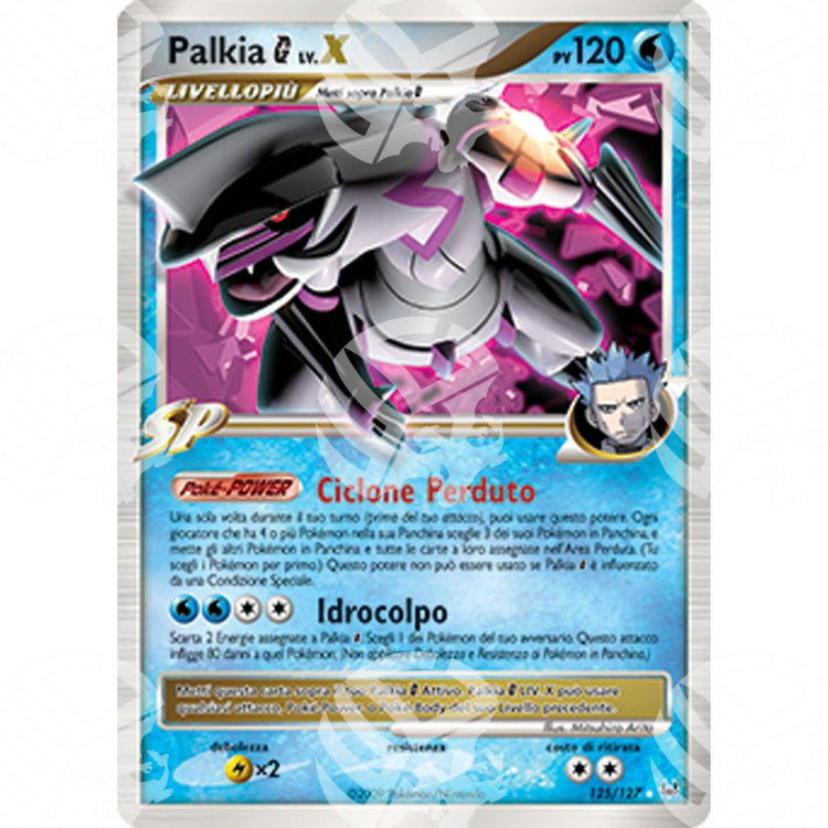 Platino - Palkia G LV.X - Holo Rare 125/127 - Warcard - Platino - Palkia G LV.X - Holo Rare 125/127 i prezzi più bassi sul mercato, solo da www.warcardshop.com! Carte singole, box, buste e mazzi.