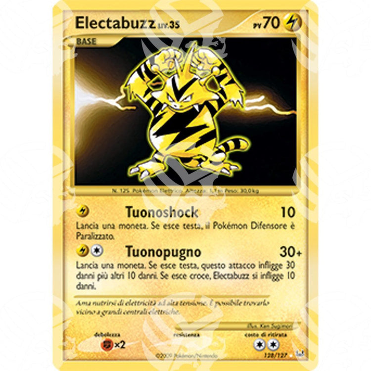 Platino - Electabuzz Lv.35 - Secret Rare 128/127 - Warcard - Platino - Electabuzz Lv.35 - Secret Rare 128/127 i prezzi più bassi sul mercato, solo da www.warcardshop.com! Carte singole, box, buste e mazzi.